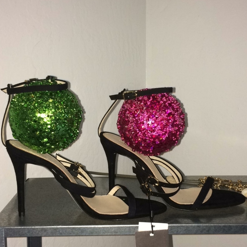 Zara Heels - Sued Leather